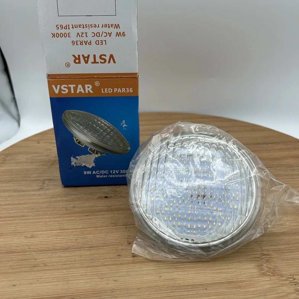 Led Par36 9W (Eq To‎ 50W Halogen) 12V Ac/dc Lamp Landscape Waterproof (Cool